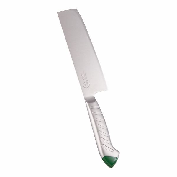 下村工業 龍治 ステンカラー 菜切 グリーン 16.5cm RYS-12G(ALY9404)