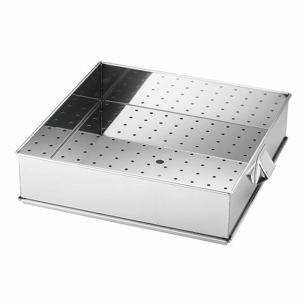 21-0 業務用角蒸器 枠 50cm用 目皿付 AMS66350