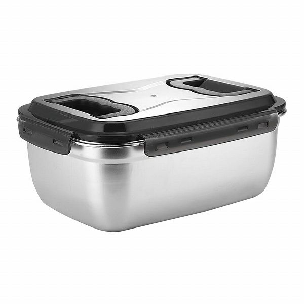 18-8 パッキン付キッチンコンテナ レクタングル 10L 取手付 APK2903