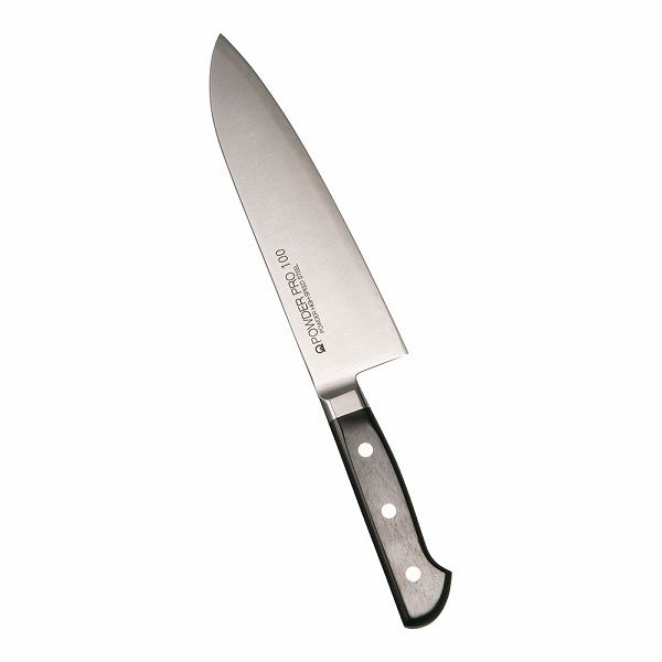 パウダープロ100 三徳包丁 18cm 手研本刃付 両刃 APU03018