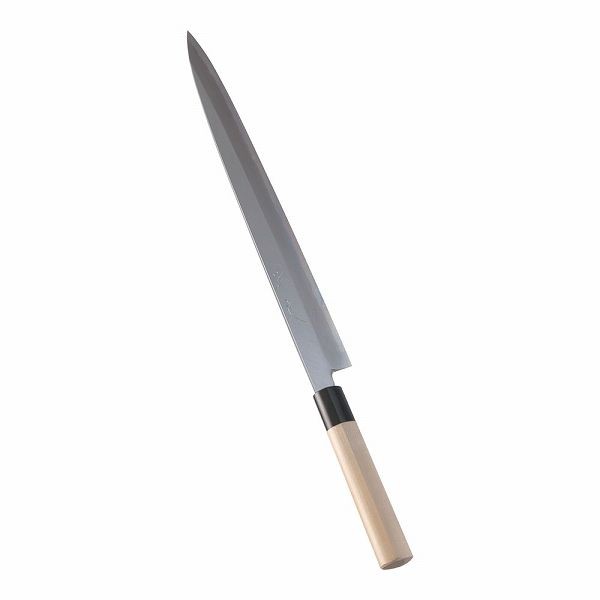 佐文 柳刃 36cm 木製サヤ付 ASB10036の通販は 85,800円