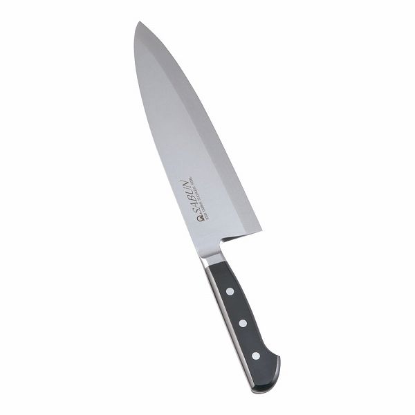 SABUN 出刃 24cm ステンレス鋼 片刃 ASB37024