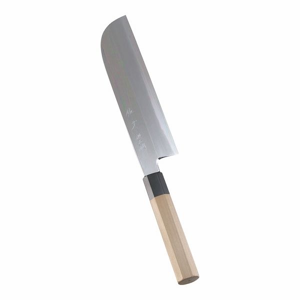 佐文 銀三鏡面仕上 鎌型薄刃 24cm ASB43024