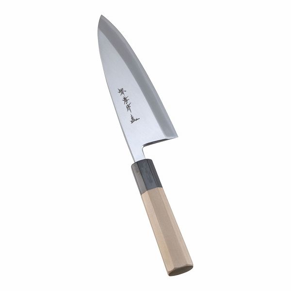 青木刃物製作所 シェフ和包丁 銀三鋼 出刃 16.5cm 片刃 ASE04036
