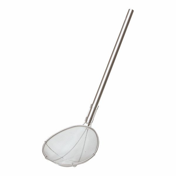 スリースノー パイプ柄 給食用すくい網 スイノー型 特大 柄長60cm 細目 ASI3602