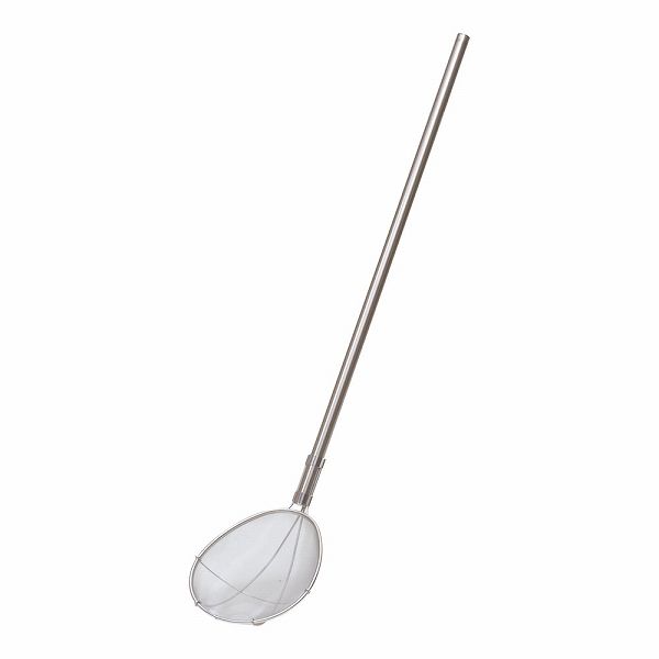 スリースノー パイプ柄 給食用すくい網 スイノー型 特大 柄長100cm 極細目 ASI3640