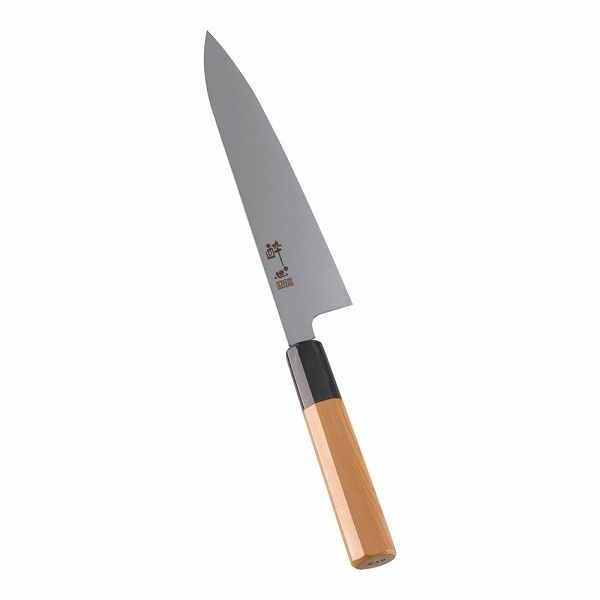 ナイフシステム(Knife System) 酔心INOX本焼和包丁 和牛刀 21cm 両刃 45082(ASI5701)