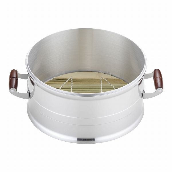 北陸アルミニウム アルミ長生セイロ デラックス33cm 二重 アルミ長生