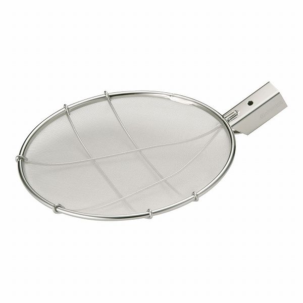 抗菌角柄用18-8丸型すくい網 φ240mm 絹目 40メッシュ KES24S(ASK29)