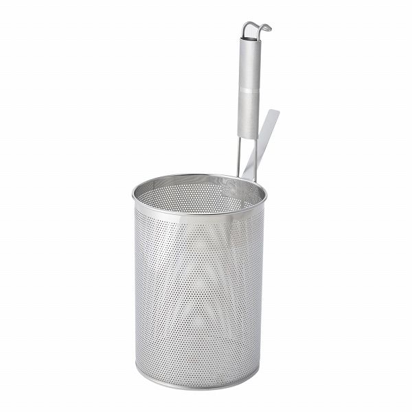 三宝産業 YUKIWA 18-8 パンチングスパゲッティてぼ L パイプ柄 ASP201