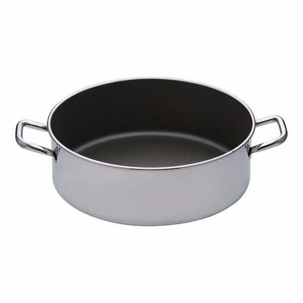 エレテック　アルミ料理鍋　42cm アルミ エレテック 寸胴鍋 42cm アルミ エレテック 半寸胴鍋 42cm