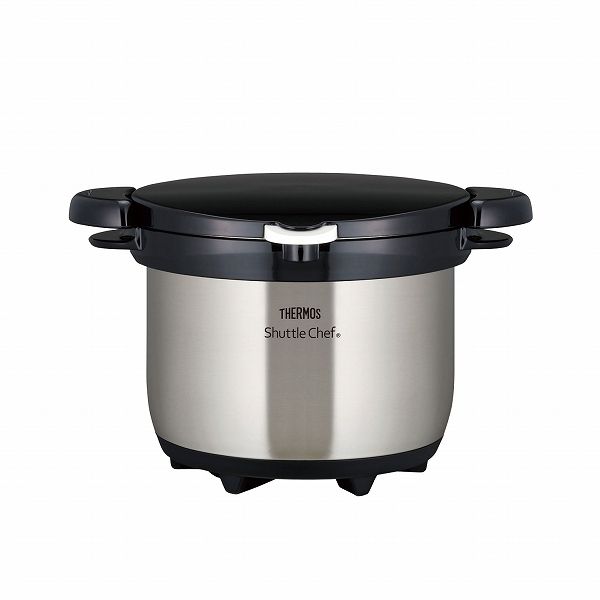 サーモス(THERMOS) 真空保温調理器 シャトルシェフ クリアステンレス 3L KBG-3000(ASYG101)