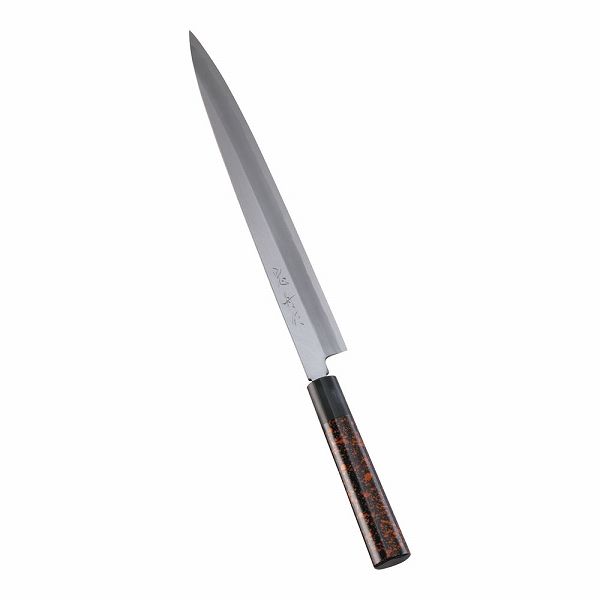 インテックカネキ 歌舞伎調和庖丁 忠舟 出刃 24cm 黒金茶 (品番)ATD0216 129008 キッチン・食器・調理 インテックカネキ 歌舞伎調和包丁 忠舟