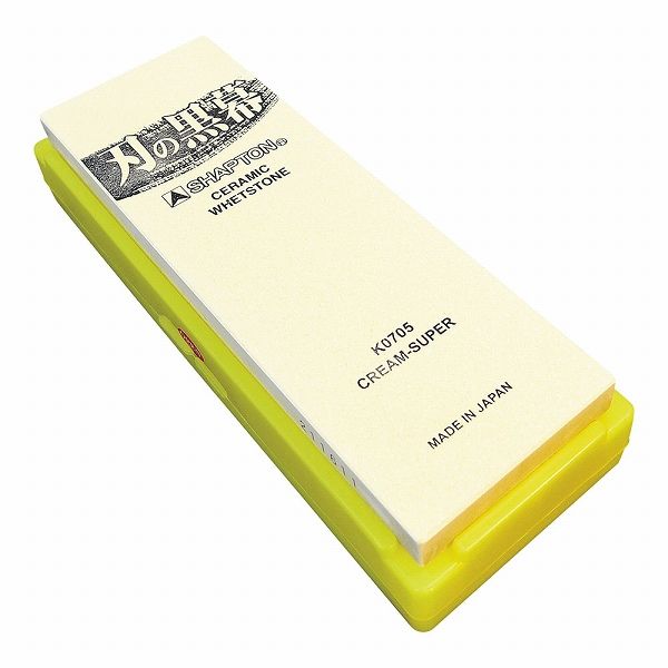 シャプトン(Shapton) セラミック砥石 刃の黒幕 クリーム ＃12000 仕上砥石 K0705(ATIA909)の通販は 14,520円