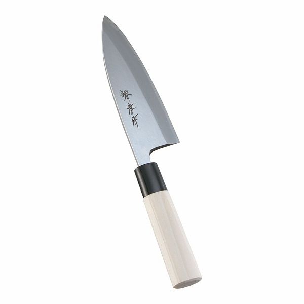 青木刃物製作所 霞研 出刃 15cm 片刃 ATK29015