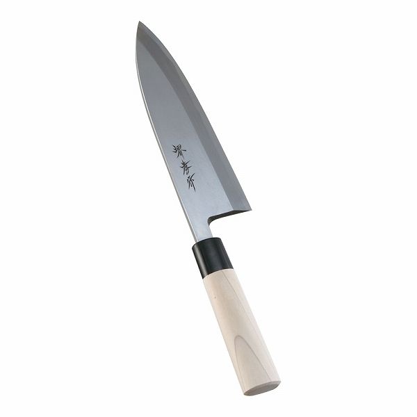 青木刃物製作所 霞研 出刃 21cm 片刃 ATK29021