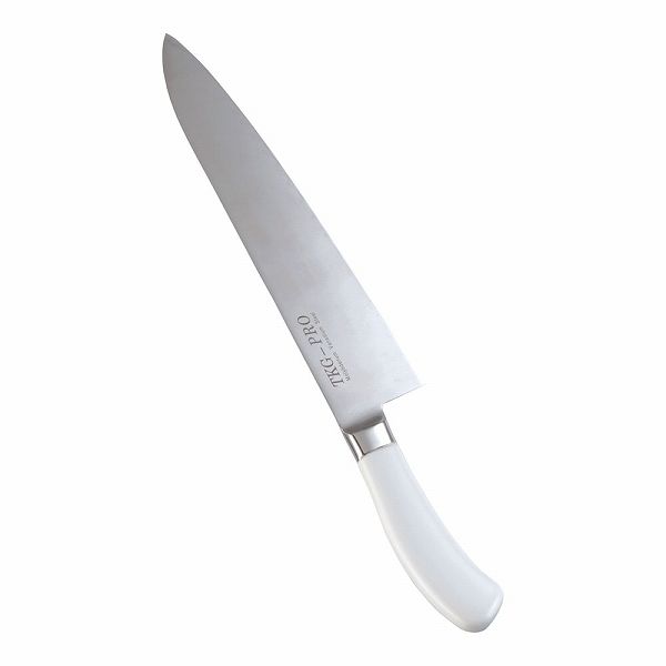 TKG PRO(プロ) 抗菌カラー包丁 牛刀 ホワイト 27cm 両刃 ATK4319 24,948円