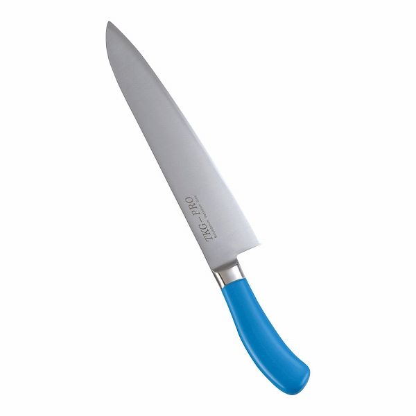 TKG PRO(プロ) 抗菌カラー包丁 牛刀 ブルー 27cm 両刃 ATK4322 25,295円