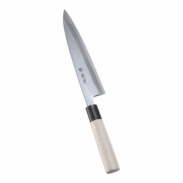 青木刃物製作所 イノックス和包丁 身卸出刃 21cm 片刃 ATK5321