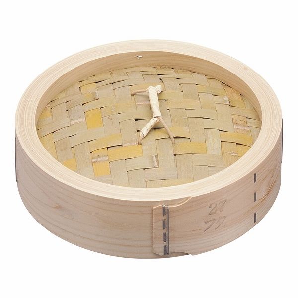 中華セイロ 蓋 27cm 桧 ATY18027