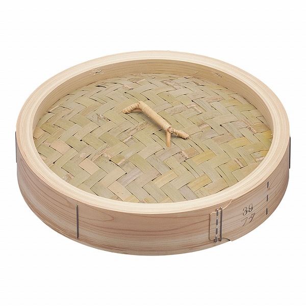 中華セイロ 蓋 39cm 桧 ATY18039