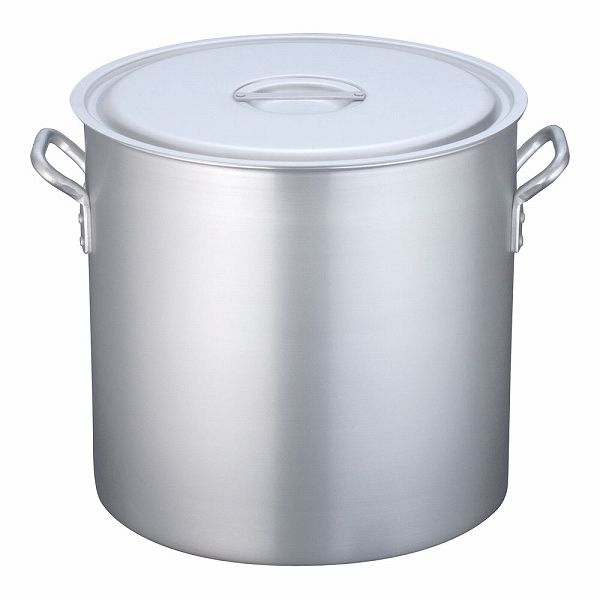 TKG アルミニウム業務用鍋 寸胴鍋 45cm 目盛付 アルマイト加工 AZV6345