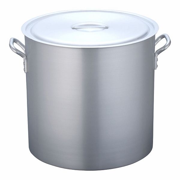 TKG アルミニウム業務用鍋 寸胴鍋 48cm 目盛付 アルマイト加工 AZV6348