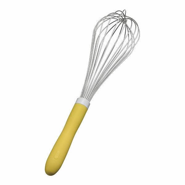 TKG 抗菌カラーハンドル泡立 イエロー 45cm BAW3220