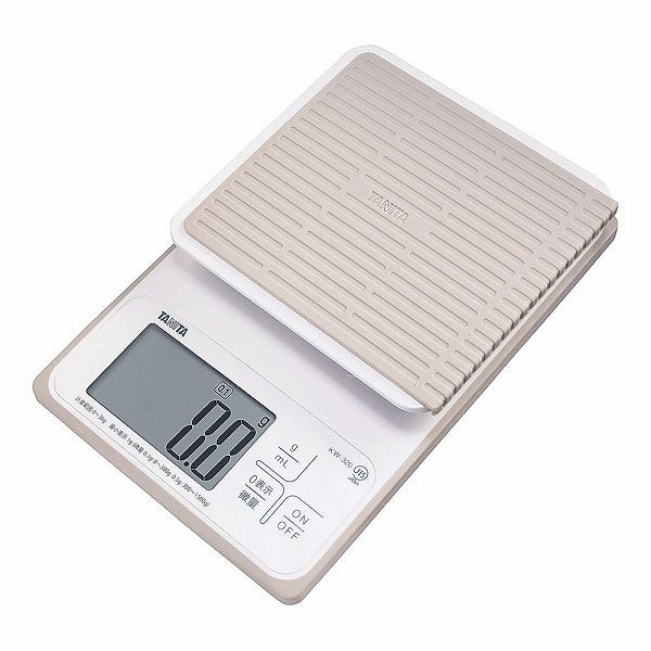 タニタ(Tanita) デジタルクッキングスケール ホワイト 3kg KW-320(BDK0701)