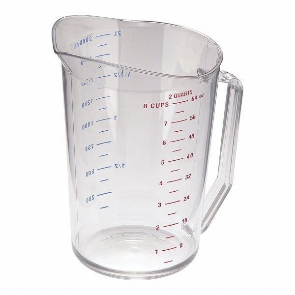 CAMBRO(キャンブロ) 計量カップ 2000cc 200MCCW(BKI15200)