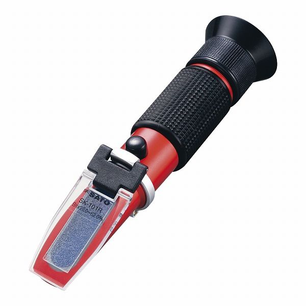 佐藤計量器(SATO) 手持屈折計 Brix 28.0〜62.0％ 自動温度補正付 SK-101R(BKS0901)