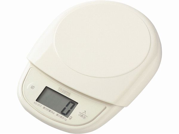 タニタ(Tanita) デジタルクッキングスケール アイボリー 3kg KD-313(BKTF701)