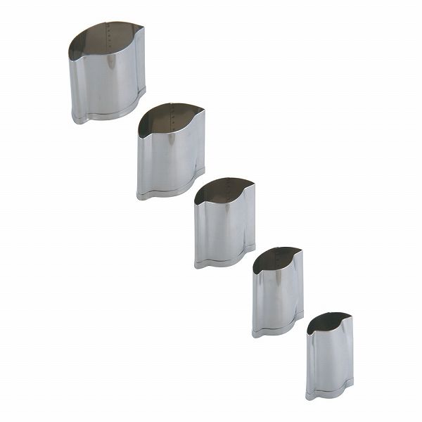 18-8 手造り業務用抜型 花弁 入数：1セット(5個組) BNK09021