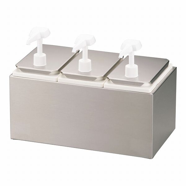 CARLISLE(カーライル) エコノミーポンプディスペンサー 3連 38503(BPV06503)の通販は 68,365円