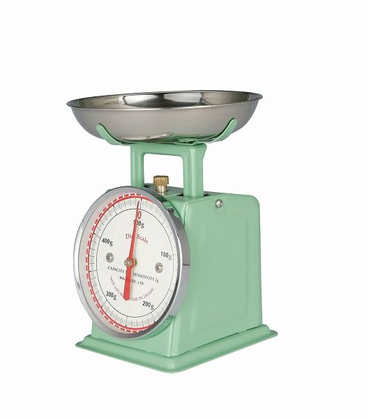 ダイエットスケール ミントグリーン 500g 100-126(BSK8607)