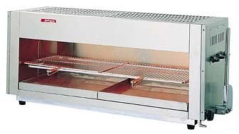 アサヒサンレッド 上火式グリラー グリルクイン LPガス SG-1200H(DGL221)