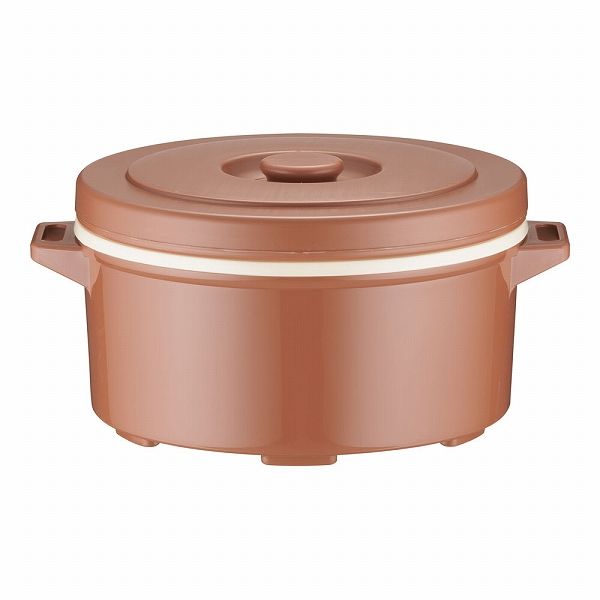 プラスチック保温食缶 ダークブラウン 小 みそ汁用 DF-M2(DHO02002)の通販は