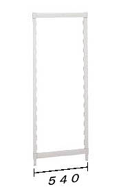 CAMBRO(キャンブロ) カムシェルビングプレミアムシリーズ カムシェルビング用ポストキット 固定ユニット 540×1830mm CPPK2172(DKY2303)の通販は 40,920円