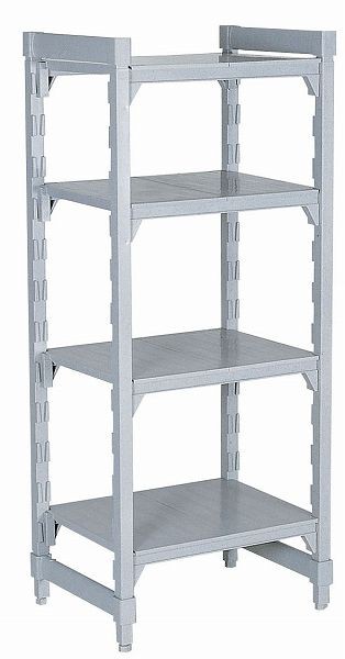 CAMBRO(キャンブロ) カムシェルビングプレミアムシリーズ カムシェルビングセット 61×152×H163cm 5段 ソリッド型 CSU54606S(DKY2766)