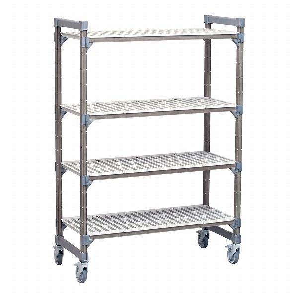 CAMBRO(キャンブロ) カムシェルビングエレメンツシリーズ 移動用カムシェルビングセット プレミアム 540×910×H1778 4段 ベンチ型 EMU213670V4(DKY8801)