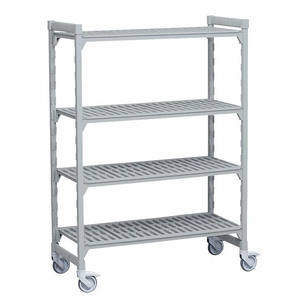 CAMBRO(キャンブロ) カムシェルビングプレミアムシリーズ 移動カムシェルビングセット 540×1220×H1700 4段 ベンチ型 DKY9713