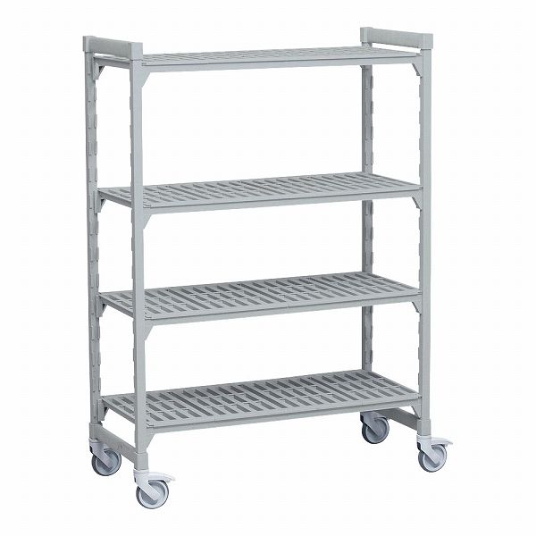 CAMBRO(キャンブロ) カムシェルビングプレミアムシリーズ 移動カムシェルビングセット 610×1220×H1910 4段 ベンチ型 DKY9829の通販は