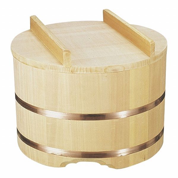 のせ蓋おひつ 1.5升用 30cm サワラ材 DOH05030