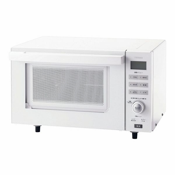 TWINBIRD(ツインバード) センサー付フラットオーブンレンジ ホワイト 18L DR-E852W(DSV7201)