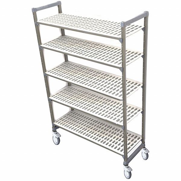トラスト(Trust) 移動式シェルビング5段セット 1220×H1980mm 540型 DTL5819の通販は