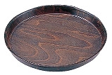 CAMBRO(キャンブロ) 85シリーズ ウッドトレー ビールトレー 丸型 PH558536(EUT083)