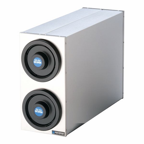 San Jamar 18-8カップディスペンサー 2PCS C2802(GDI041)