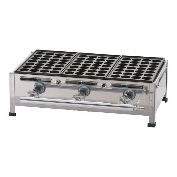 関西式たこ焼器 28穴 3枚掛 12・13A GTK238