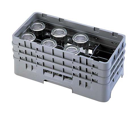 CAMBRO(キャンブロ) グラスラック 8仕切り ハーフ 8HG1034(IGL60034)