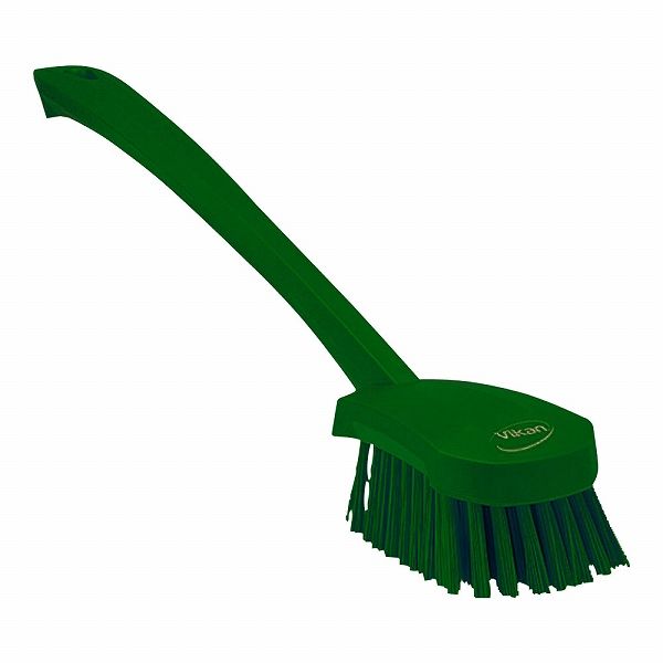 Vikan(ヴァイカン) 長柄ハンドル付ブラシ グリーン ハードタイプ 4186(JBLR304)の通販は 5,214円